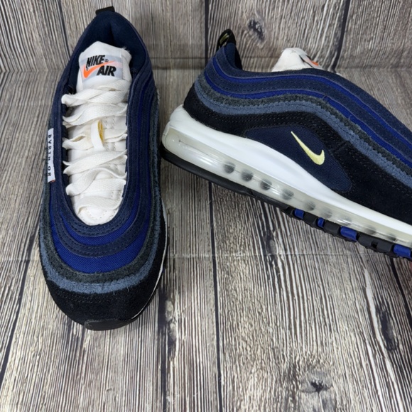 Nike Air Max 97 SE Running Club Black/Royal Blue/Obsidian Sz 6.5 DH1085-001 main image 8